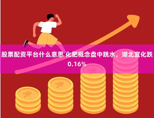 股票配资平台什么意思 化肥概念盘中跳水，湖北宜化跌0.16%